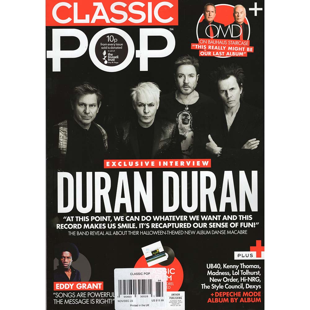 Classic Pop Issue 84 (Nov/Dec 2023) Duran Duran – Parasol Mail Order