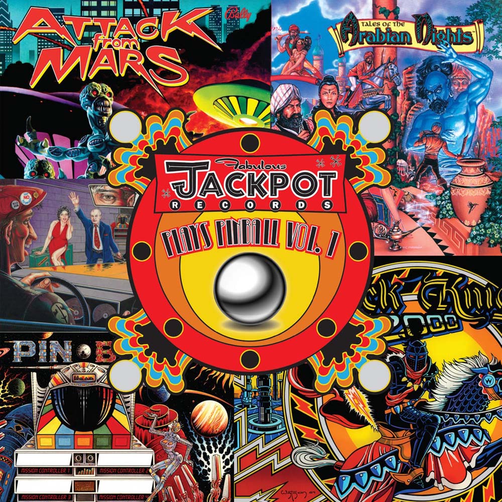 Various - Jackpot Plays Pinball Vol 1 (LP)