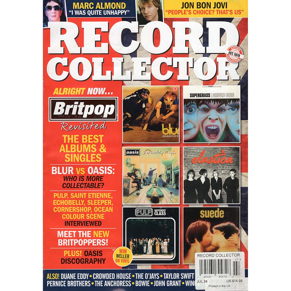 Record Collector Issue 559 (July 2024) Britpop Revisited