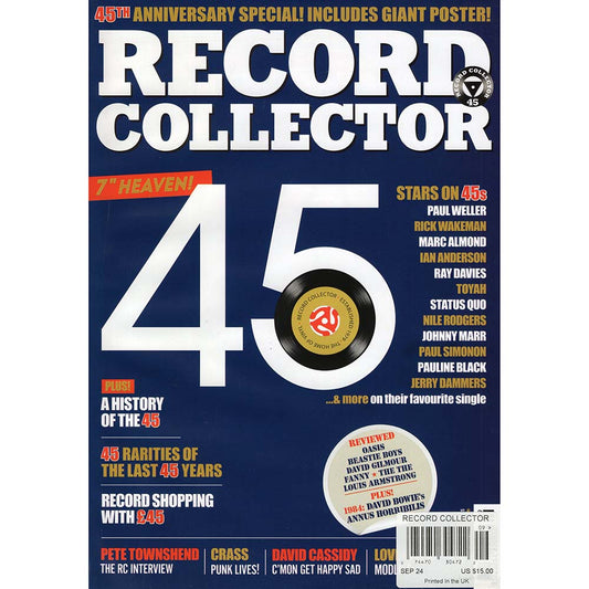 Record Collector Issue 561 (September 2024) Stars on 45