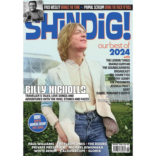 Shindig! Magazine Issue 158 (December 2024) Billy Nicholls