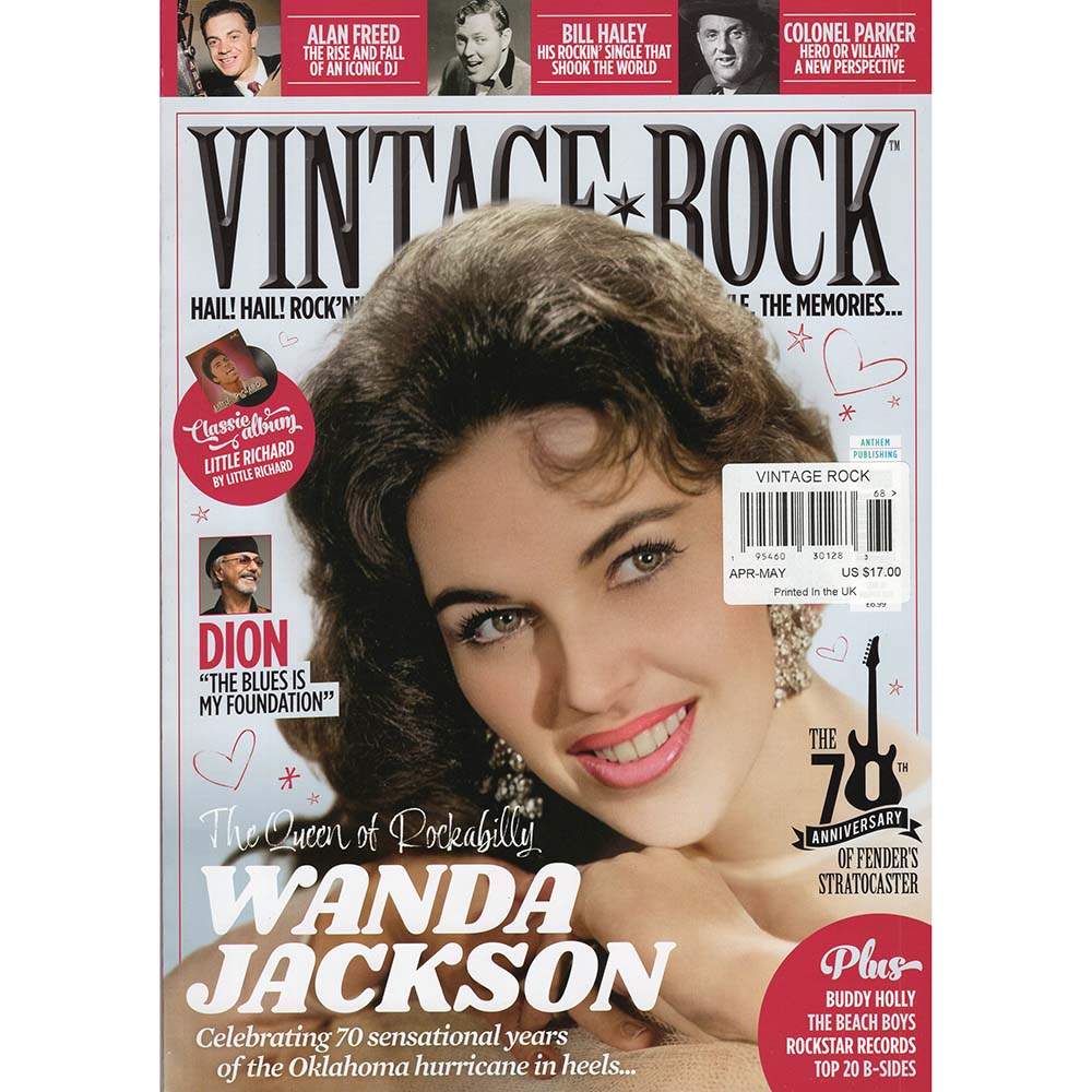 Vintage Rock Issue 68 (April/May 2024) Wanda Jackson