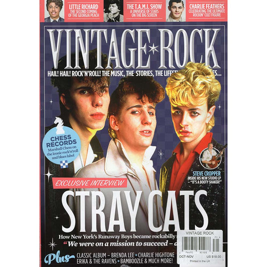 Vintage Rock Issue 71 (October/November 2024) Stray Cats