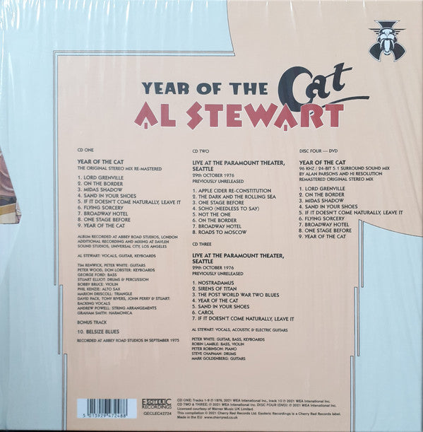 AL ATEWART YEAR OF THE Cat/CD&DVD 1635