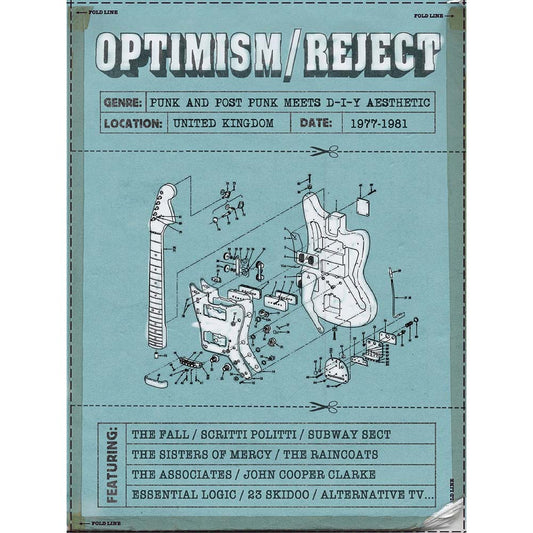 Various - Optimism / Reject: Punk & Post-Punk Meets D-I-Y Aesthetic 1977-1981 (CD)