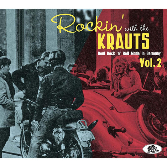 Various - Rockin' With The Krauts: Real Rock 'n' Roll Made In Germany Vol 2 (CD)